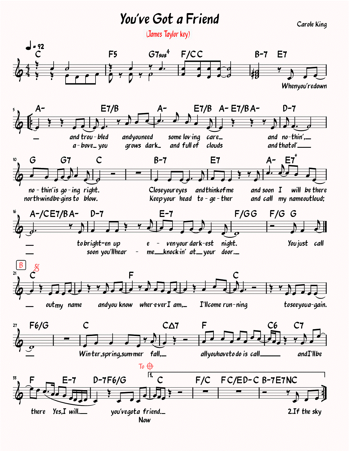 Sheet Music